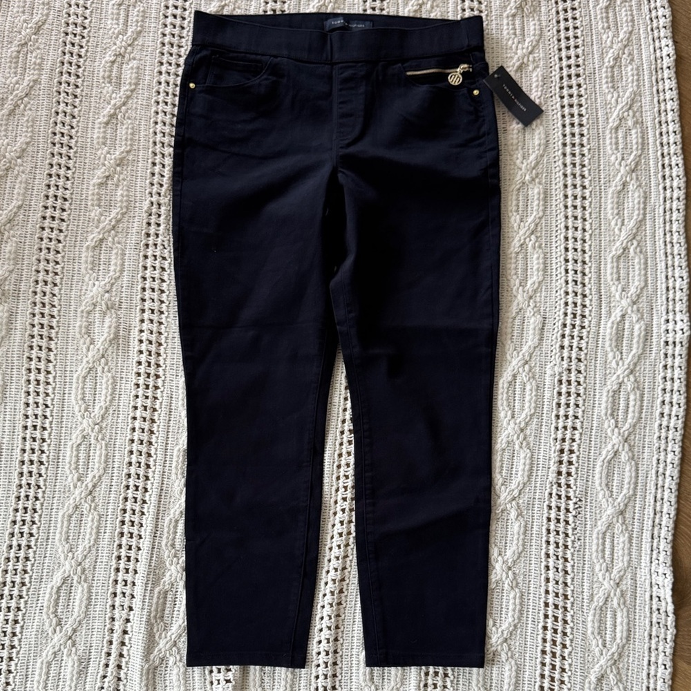 Tommy Bahama Dark Blue Cropped Jeans